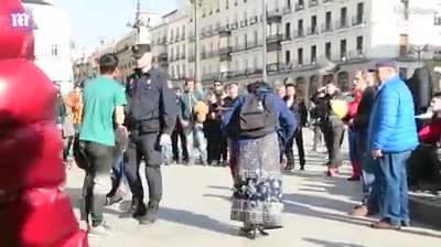 Așa a intervenit poliția spaniola ieri,... - Romani prin lume