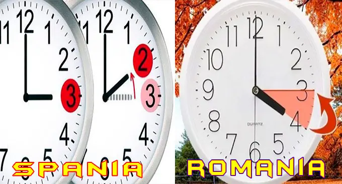 Ora de iarnă 2021. Când se schimbă ora în România și Spania?