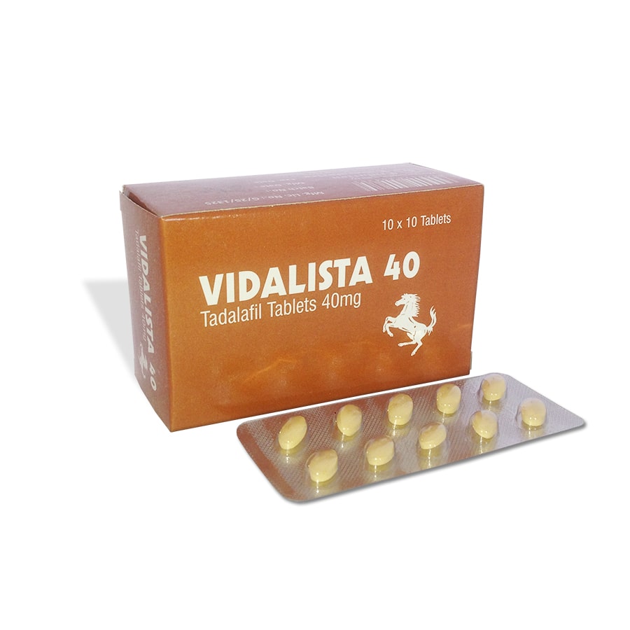 Vidalista 40 mg | Tadalafil Tablets On Super Sale [50% Off]