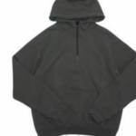 all black essentials hoodie