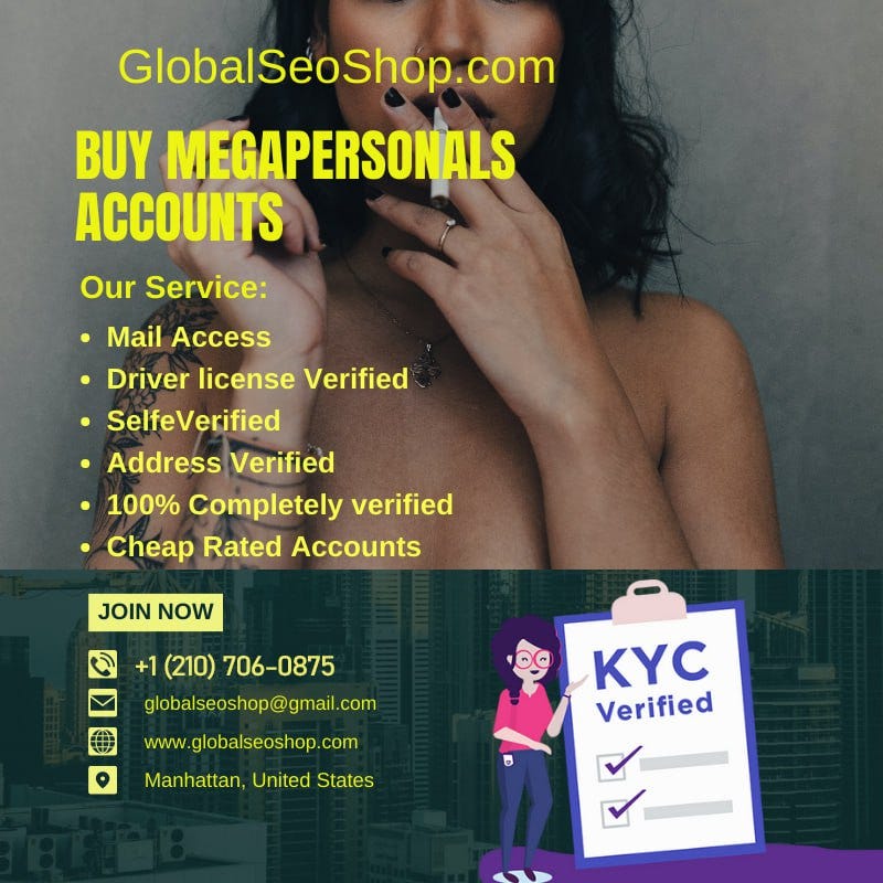 Unlock Endless Opportunities: Invest in MegaPersonals Accounts Today! | by Buy Verified PayPal Accounts | Medium