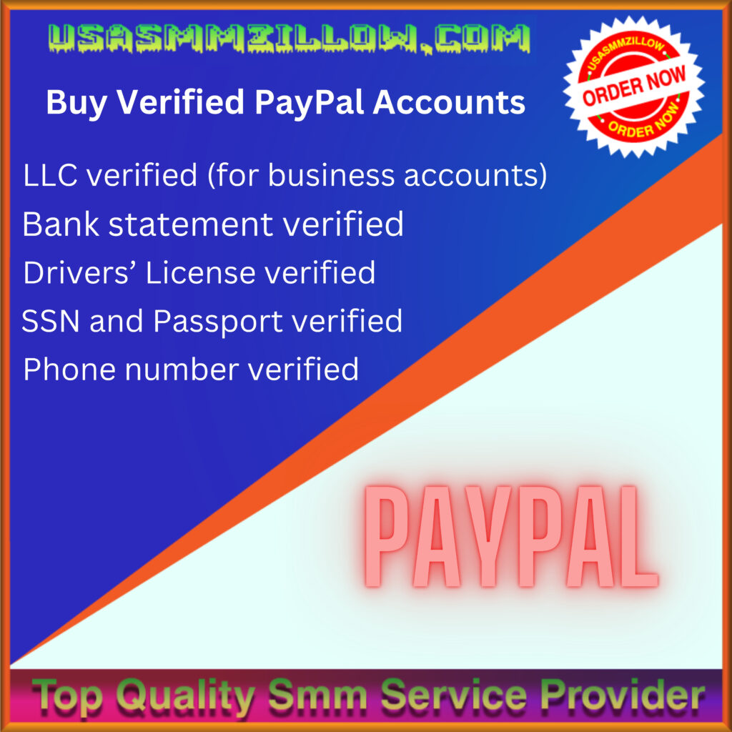 Buy Verified PayPal Accounts-100% USA, UK Real Doc Safe