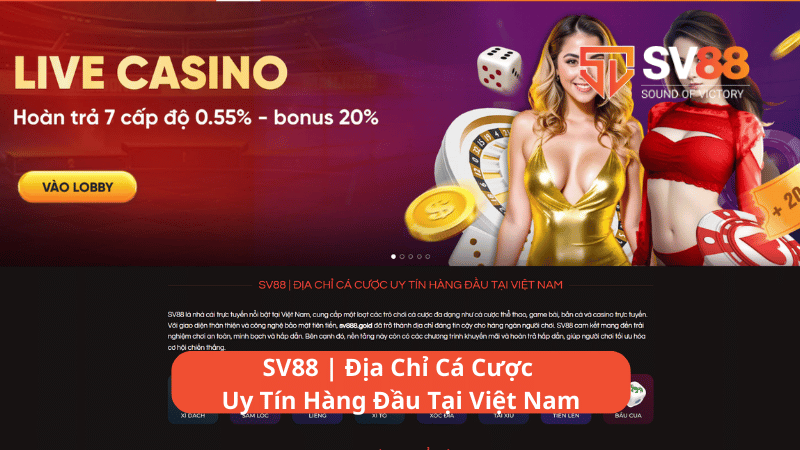 SV88 | Địa Chỉ Cá Cược Uy Tín Hàng Đầu Tại Việt Nam